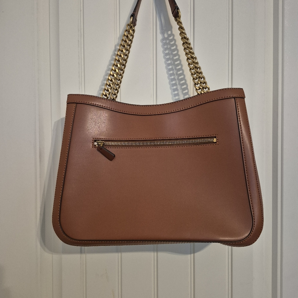 Elegant Guess Brown Leather Handbag - Picture 10 of 14